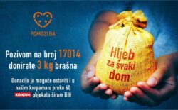 Udruženje Pomozi.ba će u narednom periodu podijeliti oko 100 tona brašna u cijeloj BiH