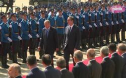 Svečani doček za Erdogana ispred Palate Srbija, slijedi sastanak Vučića i turskog predsednika