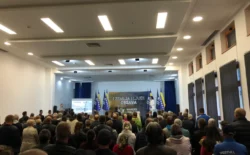 Ademović na skupu NiP-a u Brezi: Nismo isti, mi svoja obećanja ispunjavamo