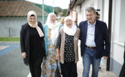 Hadžibajrić sa saradnicima posjetio Srebrenicu