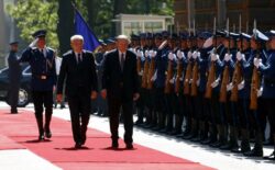 Erdogan svečano dočekan ispred zgrade Predsjedništva BiH
